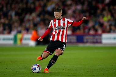Oliver Norwood #16 of Sheffield United during the Sky Bet Championship match Sheffield United vs Reading at Bramall Lane, Sheffield, UK, 30th August 2022