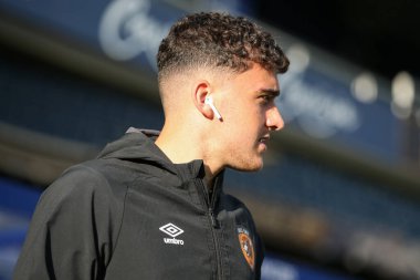 Callum Jones #28 of Hull City arrives at the stadium