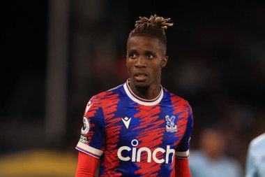 Wilfried Zaha #11 of Crystal Palace seen during the match.