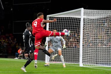 Rodrigo Muniz #9 of Middlesbrough in action during the game 
