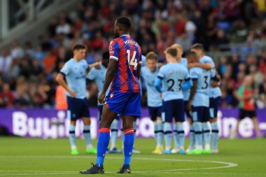 Jean-Philippe Mateta #14 of Crystal Palace seen prior to kick off. 