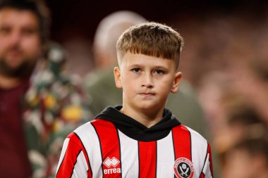 A fan of Sheffield United during the Sky Bet Championship match Sheffield United vs Reading at Bramall Lane, Sheffield, UK, 30th August 2022