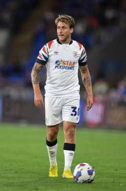 Luke Freeman #30 of Luton Town during the game