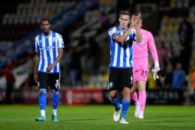 Will Vaulks #4 of Sheffield Wednesday salutes the fans after the match