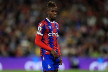 Wilfried Zaha #11 of Crystal Palace seen during the match.