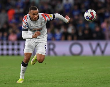 Carlton Morris #9 of Luton Town in action during the game 