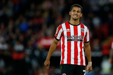 Iliman Ndiaye #29 of Sheffield United during the Sky Bet Championship match Sheffield United vs Reading at Bramall Lane, Sheffield, UK, 30th August 2022