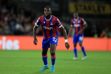 Odsonne Edouard #22 of Crystal Palace seen during the match.