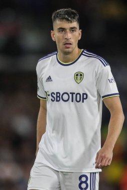 Marc Roca #8 of Leeds United during the Premier League match Leeds United vs Everton at Elland Road in Leeds, UK, 30th August 2022