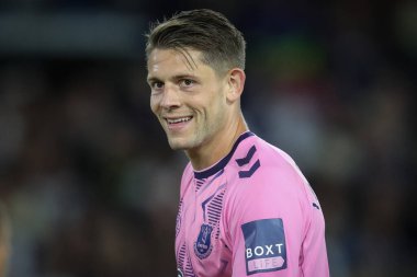 James Tarkowski #2 of Everton during the game 