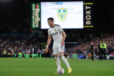 Jack Harrison #11 of Leeds United on the ball during the game 