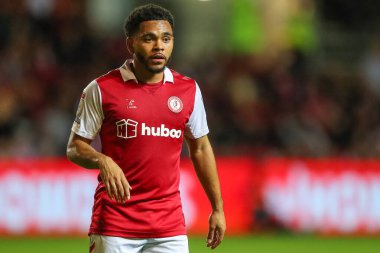 Jay Dasilva #3 of Bristol City during the game 