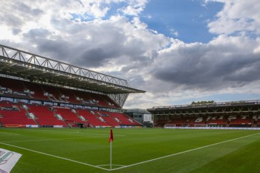 General view inside of Ashton Gate Stadium, home of Bristol City