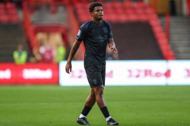 Tino Anjorin #8 of Huddersfield Town during the game 