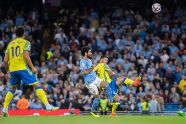 Scott McKenna #26 of Nottingham Forest clears the ball from defence
