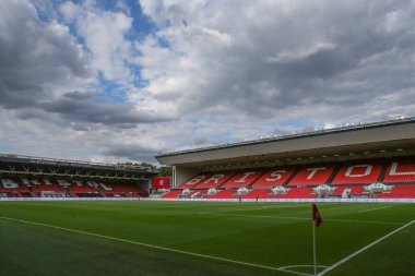 General view inside of Ashton Gate Stadium, home of Bristol City