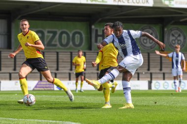 Reyes Cleary #28 of West Bromwich Albion scores a goal to make it 1-0