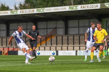 Jamies Andrews of West Bromwich Albion scores a goal to make it 3-0