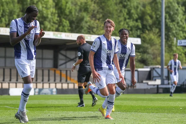 Harry Whitwell of West Bromwich Albion celebrates his goal to make it 2-0