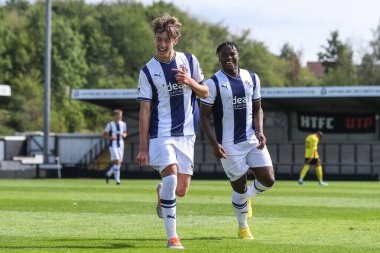 Harry Whitwell of West Bromwich Albion celebrates his goal to make it 2-0