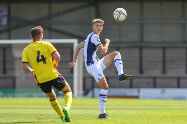Josh Shaw of West Bromwich Albion passes the ball