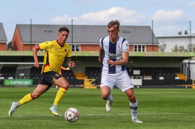 Jamie Andrews of West Bromwich Albion in action during the game