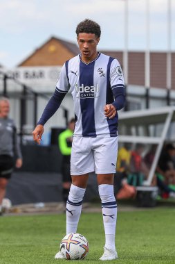 Ethan Ingram #34 of West Bromwich Albion in action during the game