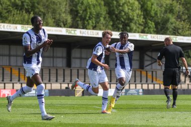 Harry Whitwell of West Bromwich Albion celebrates his goal to make it 2-0