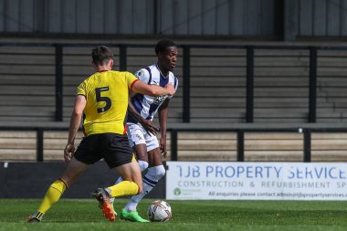 Ramello Mitchell of West Bromwich Albion in action during the game 