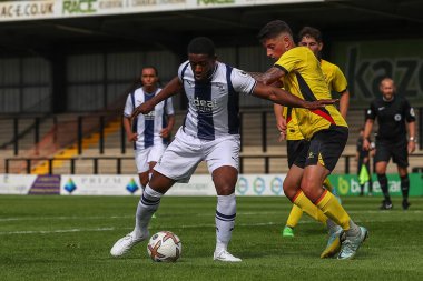 Jovan Malcolm #42 of West Bromwich Albion in action during the game 