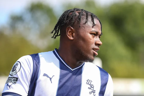 Reyes Cleary #28 of West Bromwich Albion during the game 