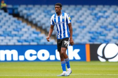 Tyreeq Bakinson #19 of Sheffield Wednesday during the Sky Bet League 1 match Sheffield Wednesday vs Barnsley at Hillsborough, Sheffield, United Kingdom, 3rd September 202