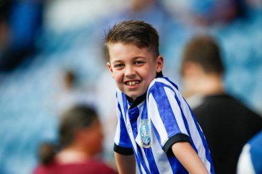 A fan of Sheffield Wednesday before the Sky Bet League 1 match Sheffield Wednesday vs Barnsley at Hillsborough, Sheffield, United Kingdom, 3rd September 202