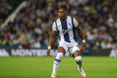 Brandon Michael Clarke Thomas-Asante #21 of West Bromwich Albion during the Sky Bet Championship match West Bromwich Albion vs Burnley at The Hawthorns, West Bromwich, United Kingdom, 2nd September 202