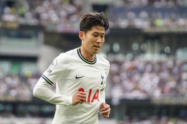 Son Heung-Min #7 of Tottenham Hotspur during the Premier League match Tottenham Hotspur vs Fulham at Tottenham Hotspur Stadium, London, United Kingdom, 3rd September 202