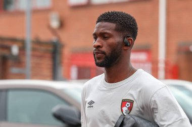 Jefferson Lerma #8 of Bournemouth arrives at the game ahead of the Premier League match Nottingham Forest vs Bournemouth at City Ground, Nottingham, United Kingdom, 3rd September 202