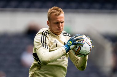 Marek Rodk #1 of Fulham during the Premier League match Tottenham Hotspur vs Fulham at Tottenham Hotspur Stadium, London, United Kingdom, 3rd September 2022