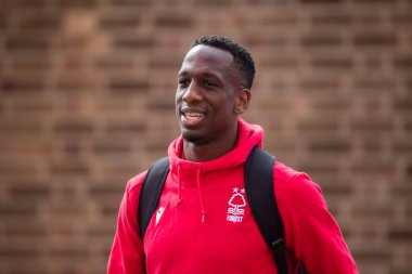 Willy Boly #30 of Nottingham Forest arrives before the Premier League match Nottingham Forest vs Bournemouth at City Ground, Nottingham, United Kingdom, 3rd September 202