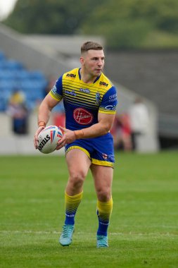 George Williams #7 of Warrington Wolves during the Betfred Super League match Salford Red Devils vs Warrington Wolves at AJ Bell Stadium, Eccles, United Kingdom, 3rd September 202