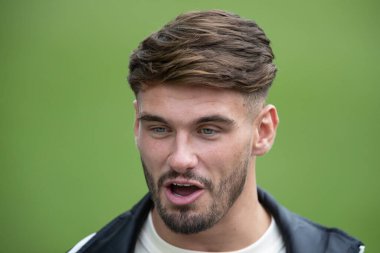 Love Island star Jacques O'Neill in attendance for the Betfred Super League match Leeds Rhinos vs Castleford Tigers at Headingley Stadium, Leeds, United Kingdom, 3rd September 202