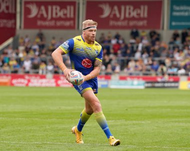 Joe Bullock #15 of Warrington Wolves during the Betfred Super League match Salford Red Devils vs Warrington Wolves at AJ Bell Stadium, Eccles, United Kingdom, 3rd September 202