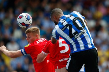 Michael Ihiekwe #20 of Sheffield Wednesday attempts a header on goal during the Sky Bet League 1 match Sheffield Wednesday vs Barnsley at Hillsborough, Sheffield, United Kingdom, 3rd September 202