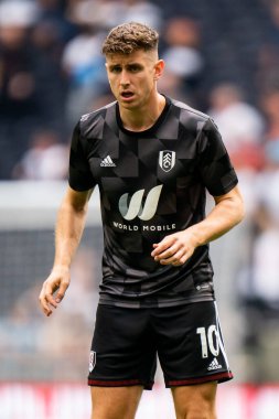 Tom Cairney #10 of Fulham during the Premier League match Tottenham Hotspur vs Fulham at Tottenham Hotspur Stadium, London, United Kingdom, 3rd September 202