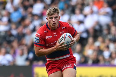 Connor Moore #31 of Hull KR during the Betfred Super League match Hull FC vs Hull KR at MKM Stadium, Hull, United Kingdom, 3rd September 202