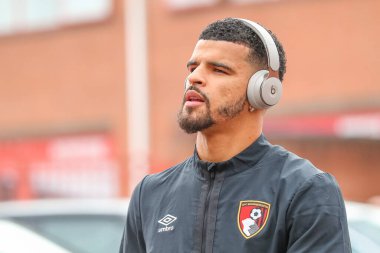 Dominic Solanke #9 of Bournemouth arrives at the game ahead of the Premier League match Nottingham Forest vs Bournemouth at City Ground, Nottingham, United Kingdom, 3rd September 202