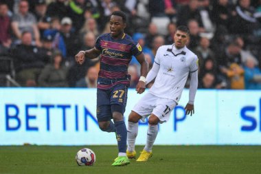 Ethan Laird #27 of QPR in action during the game during the Sky Bet Championship match Swansea City vs Queens Park Rangers at Swansea.com Stadium, Swansea, United Kingdom, 3rd September 202