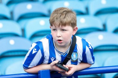 A fan of Sheffield Wednesday before the Sky Bet League 1 match Sheffield Wednesday vs Barnsley at Hillsborough, Sheffield, United Kingdom, 3rd September 202