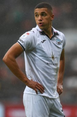 Conor Masterson #23 of QPR during the Sky Bet Championship match Swansea City vs Queens Park Rangers at Swansea.com Stadium, Swansea, United Kingdom, 3rd September 202