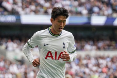 Son Heung-Min #7 of Tottenham Hotspur during the Premier League match Tottenham Hotspur vs Fulham at Tottenham Hotspur Stadium, London, United Kingdom, 3rd September 202