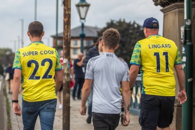 A general view of Forest fans before the Premier League match Nottingham Forest vs Bournemouth at City Ground, Nottingham, United Kingdom, 3rd September 202